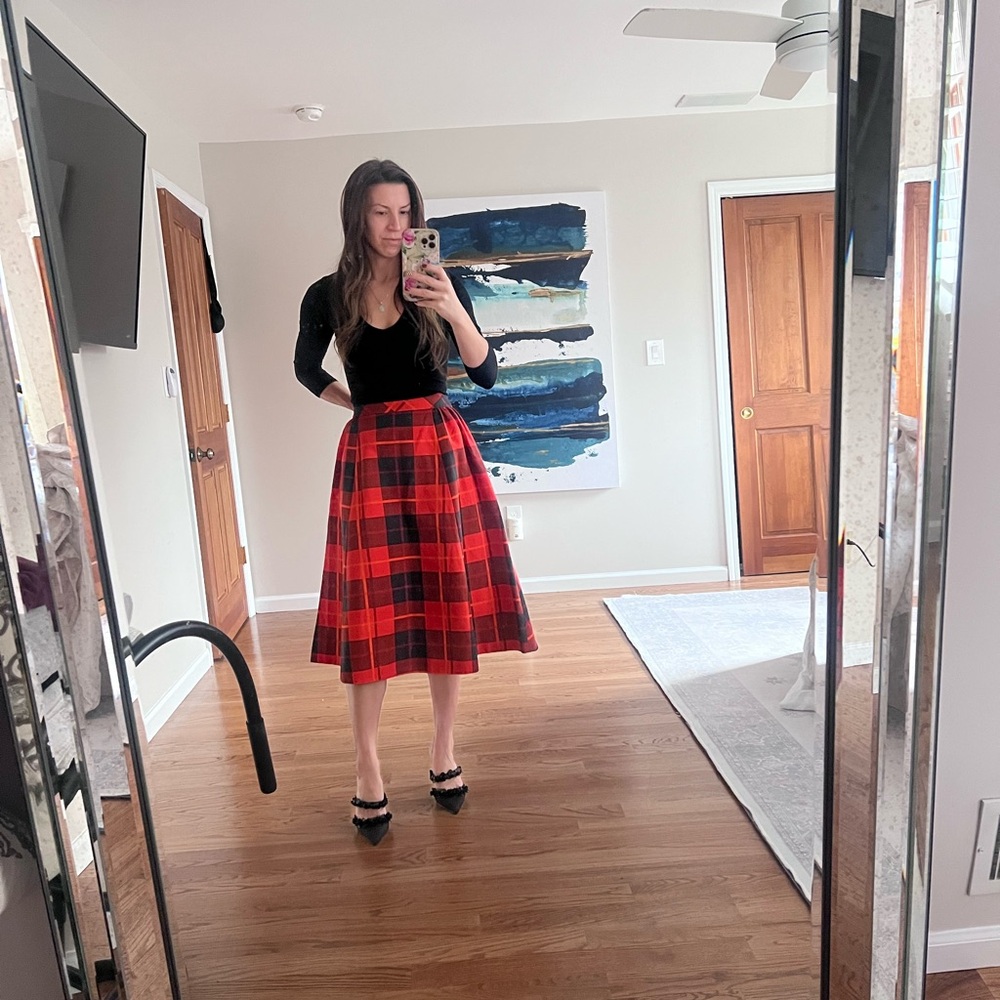 Kate Spade Woodland plaid Skirt